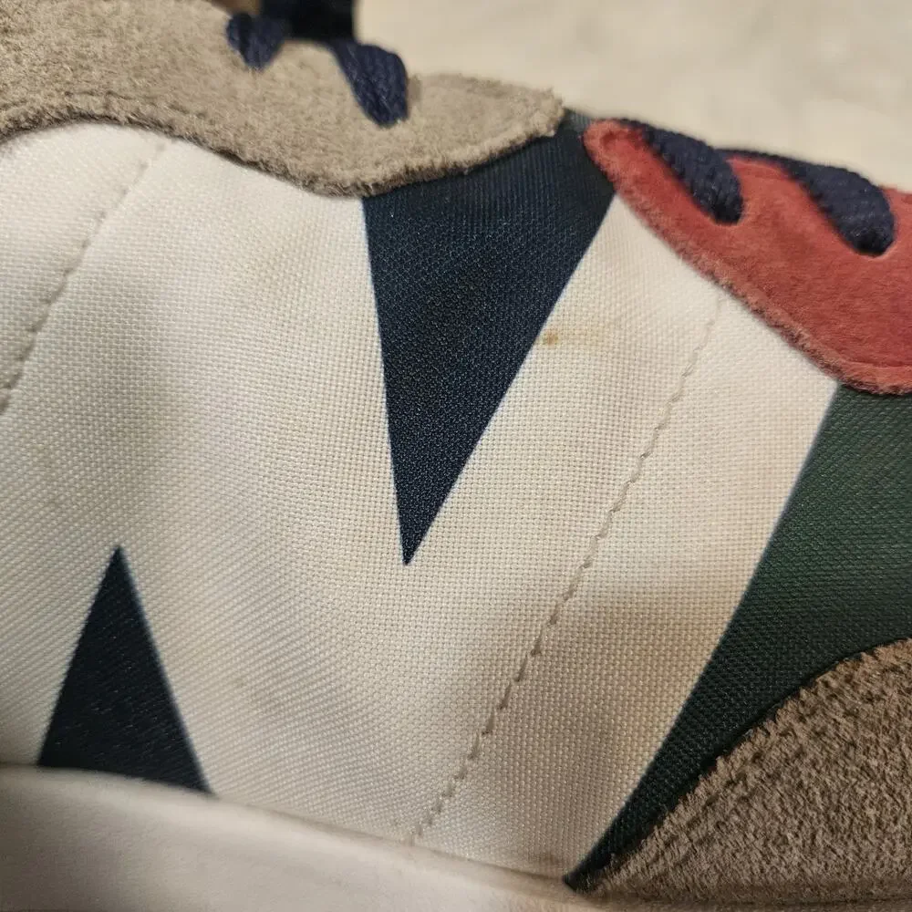 New Balance 327 Multi-Color Grey Green Red Navy MS327PWA Men’s Size 12